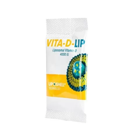Vitamina D Lipozomala, 4000 UI (VITA-D-LIP), Liposhell, 30 plicuri