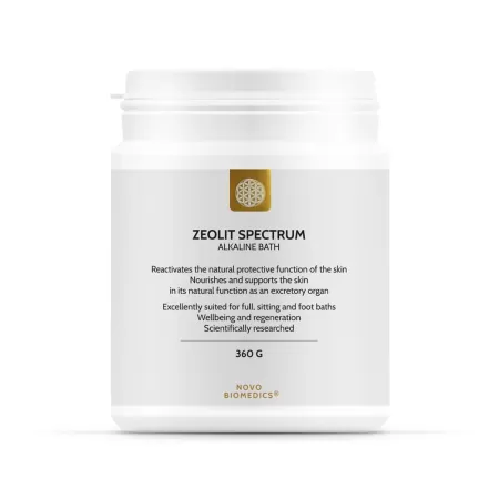 Zeolit Spectrum Sare de Baie Alcalina, 360 g, Novo Biomedics