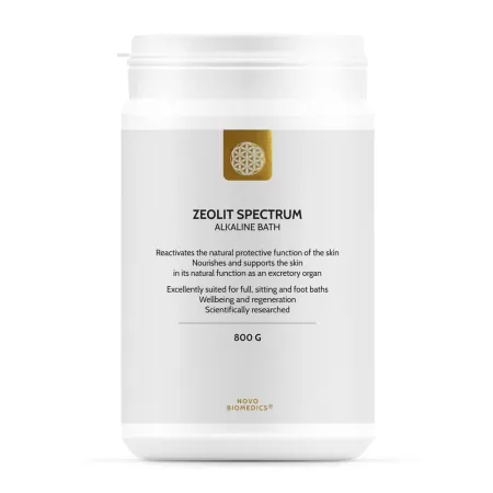 Zeolit Spectrum Sare de Baie Alcalina, 800 g, Novo Biomedics