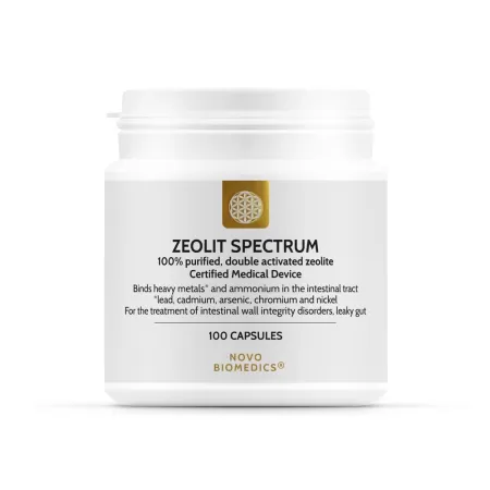 Zeolit Spectrum, 100 capsule, Novo Biomedics