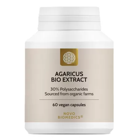 Extract de ciuperca Agaricus, Novo Biomedics, 60 capsule
