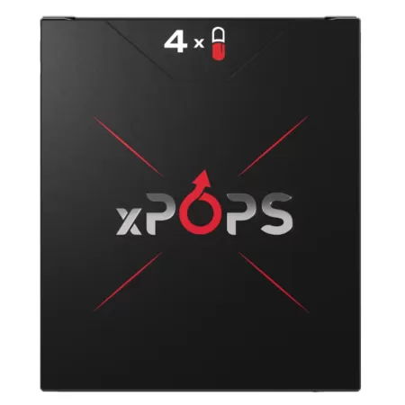 xPOPS, 4 capsule pentru potenta