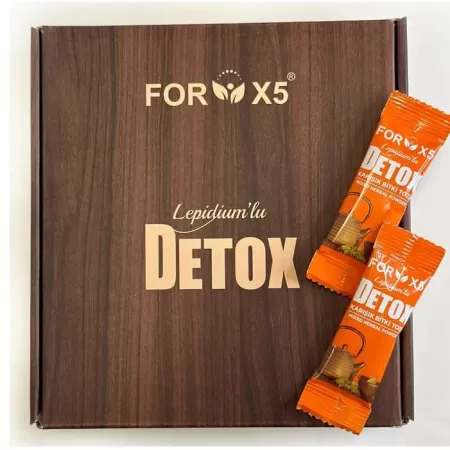 Ceai de slabit Turcesc Lepidiumlu Detox For X5, 30 plicuri
