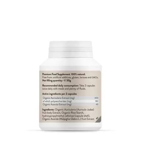 Extract de ciuperca Auricularia, Novo Biomedics, 60 capsule