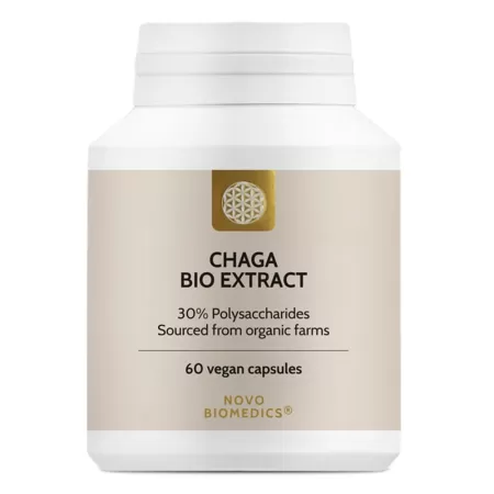 Extract de ciuperca Chaga, Novo Biomedics, 60 capsule