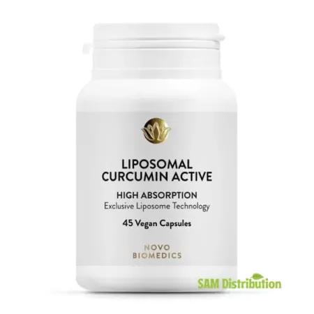 Curcumin Activ Lipozomal, Novo Biomedics, 45 capsule