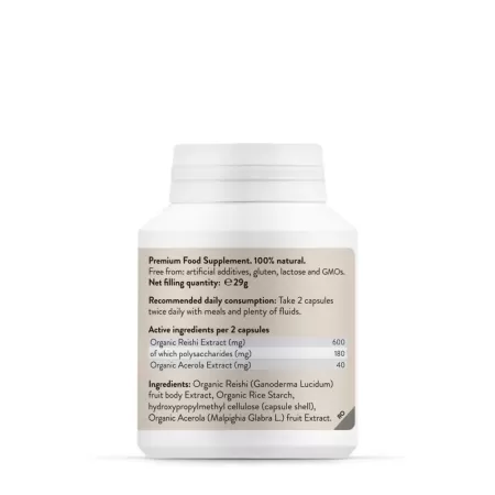 Extract de ciuperca Reishi, Novo Biomedics, 60 capsule