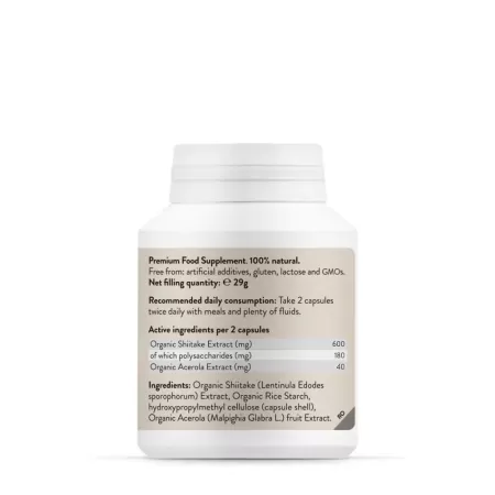Extract de ciuperca Shiitake, Novo Biomedics, 60 capsule