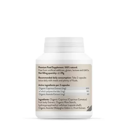 Extract de ciuperca Coprinus, Novo Biomedics, 60 capsule