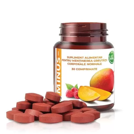 Minus capsule pentru slabit, 30 comprimate, Herbal New Life