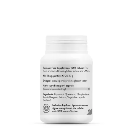 Quercetin Lipozomal Shield, Novo Biomedics, 45 capsule