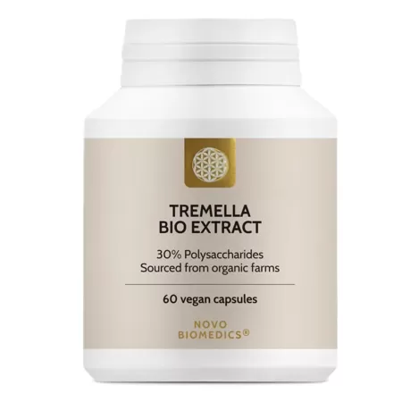 Extract de ciuperca Tremella , Novo Biomedics, 60 capsule