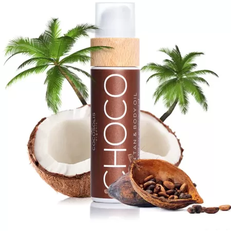 Ulei de corp bronzant Choco Cocosolis, 200ml