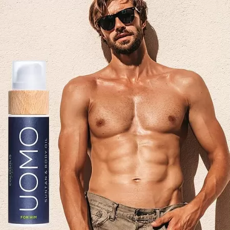 Ulei bronzant Uomo Cocosolis pentru barbati, 110ml