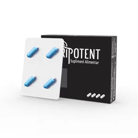 Viripotent, 4 capsule pentru potenta marita