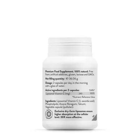 Vitamina C Lipozomala Gold, Novo Biomedics, 60 capsule