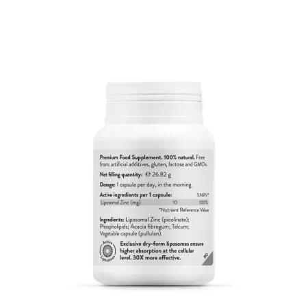 Zinc Picolinat Lipozomal, Novo Biomedics, 45 capsule