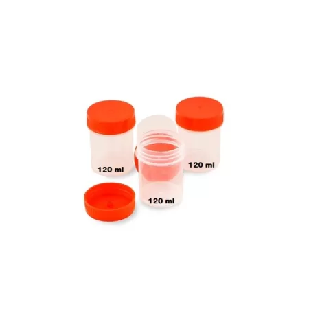 Recipient urocultura, Recoltor universal steril, ambalat individual, 120ml (250bax)