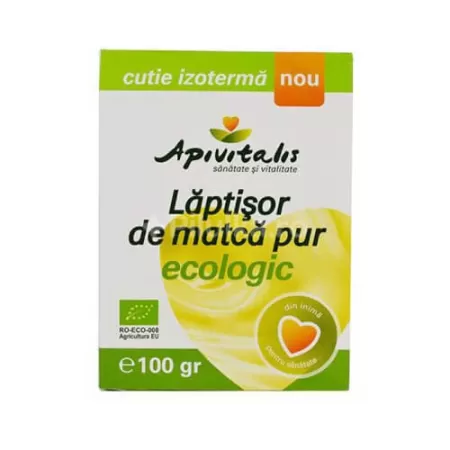 Laptisor de matca pur (Ecologic), 100 g, Api Vitalis