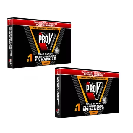Pro V, performante sexuale, 2 cutii, 8 capsule