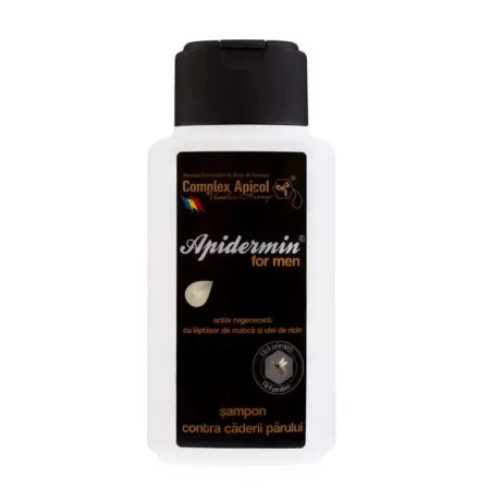 Sampon contra caderii parului, Apidermin for Men, Complex Apicol, 200 ml