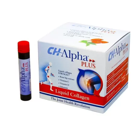 Ch Alpha Plus, colagen lichid pentru articulatii, 30 fiole, Pharmalink