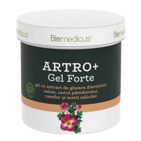 Artro Gel Forte pentru masaj terapeutic, 250 ml, Biomedicus