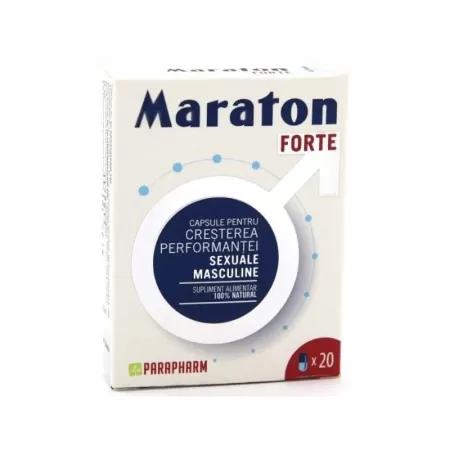 Maraton Forte, 20 pastile pentru potenta