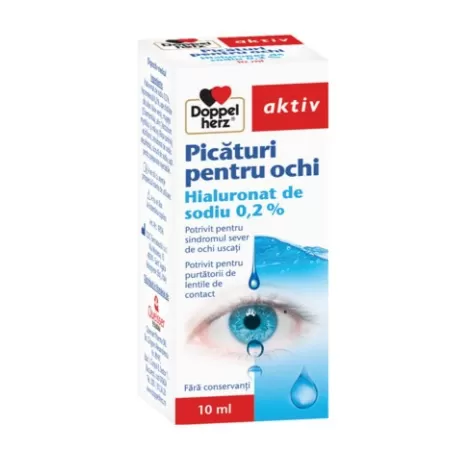 Augen Tropfen picaturi pentru ochi, Doppelherz, 10 ml