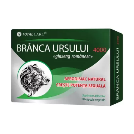 Branca Ursului 4000, Cosmopharm, 30 capsule