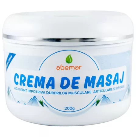 Crema de masaj, 200 g, Abemar