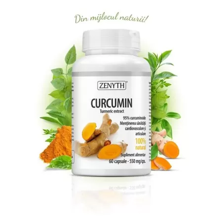 Curcumin, 60 capsule, Zenyth