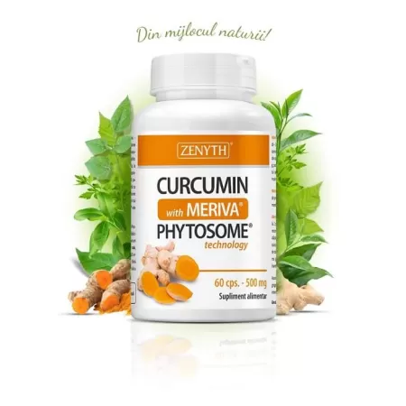 Curcumin with Meriva, 60 capsule, Zenyth