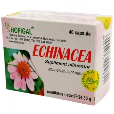 Echinaceea, 40 capsule, Hofigal