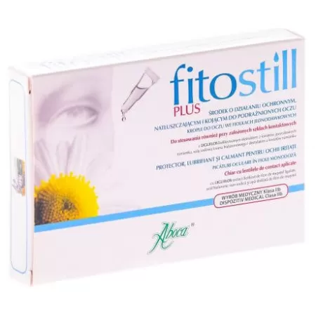 Fitostill Plus picaturi ochi, 10 monodoze, Aboca