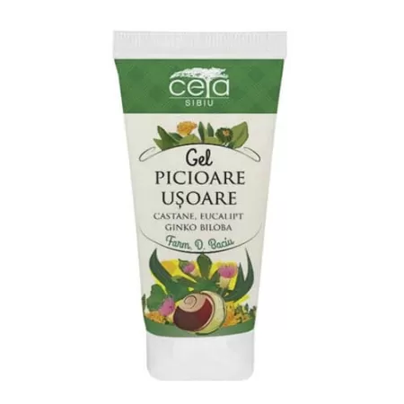 Gel picioare usoare, 50 ml, Ceta Sibiu