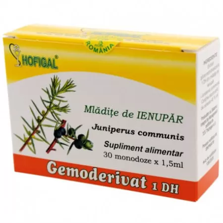 Gemoderivat, Mladite de Ienupar, Hofigal, 30 monodoze