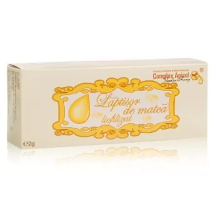 Laptisor de matca liofilizat, 10 fiole, Complex Apicol