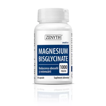 Magneziu Bisglycinate, 30 capsule, Zenyth