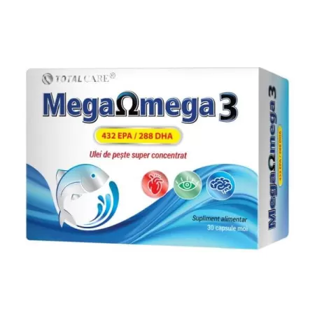 Mega Omega 3, Cosmopharm, 30 capsule moi