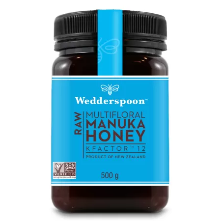 Miere de Manuka, KFactor 12, RAW 100% Naturala, 500g, Wedderspoon
