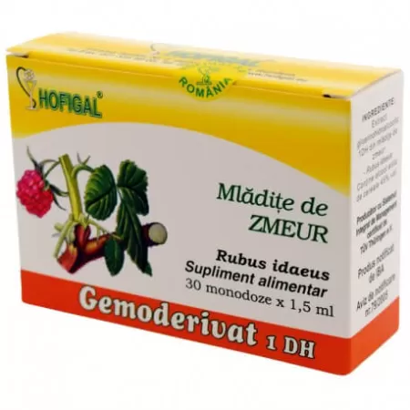 Gemoderivat, Mladite de Zmeur, Hofigal, 30 monodoze