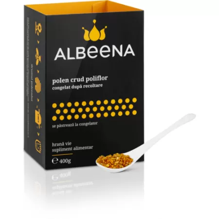 Polen crud poliflor, 400 gr, Albeena