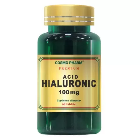 Acid Hialuronic 100 mg Premium, Cosmopharm, 60 tablete