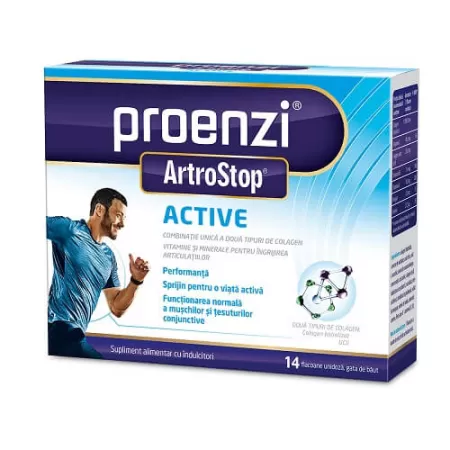 Proenzi Artrostop Active, 14 flacoane, Walmark