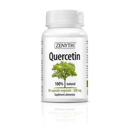 Quercetin 500mg, 30 capsule, Zenyth