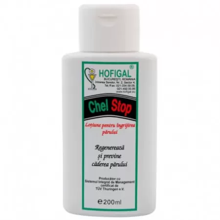 Chelstop, lotiune impotriva caderii parului, 200 ml, Hofigal