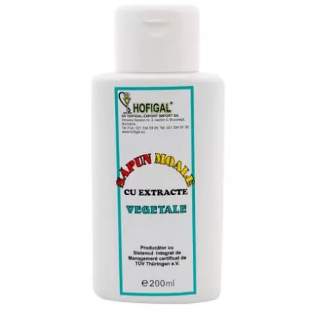 Sapun moale vegetal, 200 ml, Hofigal
