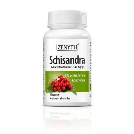 Schisandra 540mg, 30 capsule, Zenyth