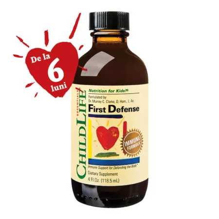 First Defense sirop imunitate,118.5 ml, Childlife Essentials (Secom)